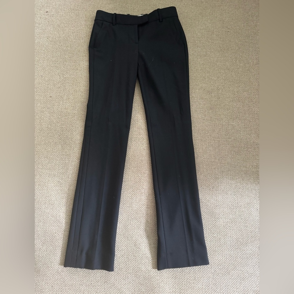 J. Crew Black Campbell Trousers size 00